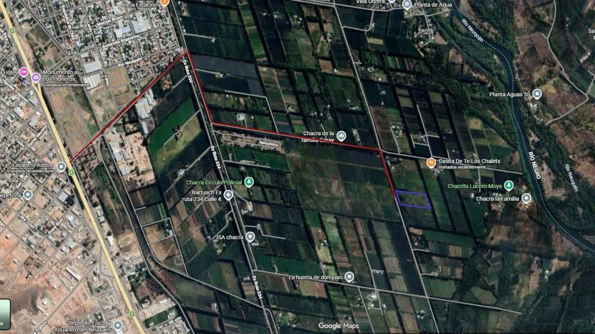 VENTA CHACRA 2,5HAS, CALLE 20 CENTENARIO - NEUQUÉN 4