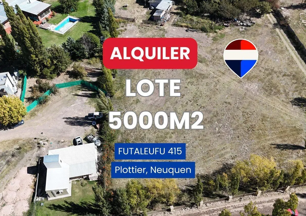 ALQUILER LOTE 5000 M2 FUTALEUFU 425 PLOTTIER 3