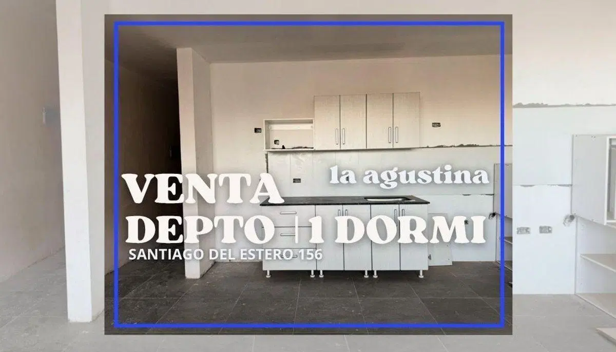 VENTA DTO 1 DORMITORIO EDIFICIO LA AGUSTINA 2