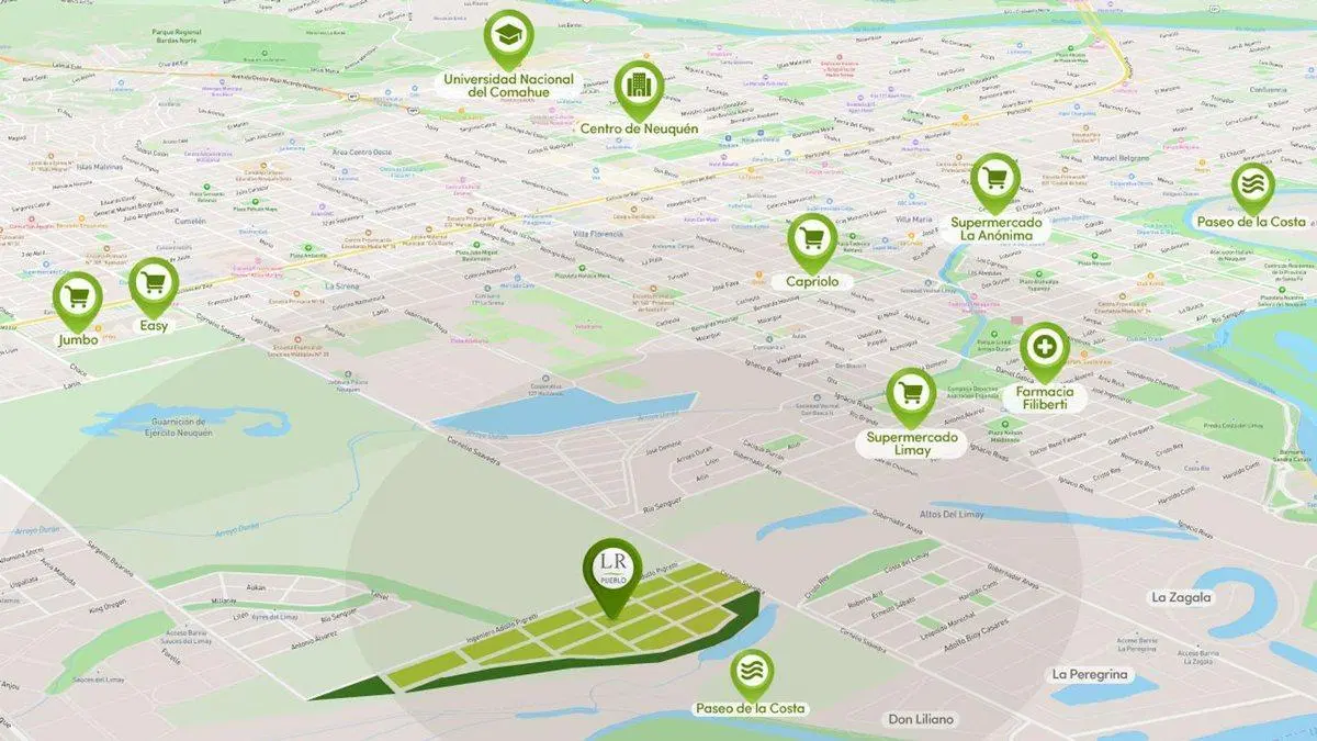 Venta Lote en La Ribera Pueblo 3