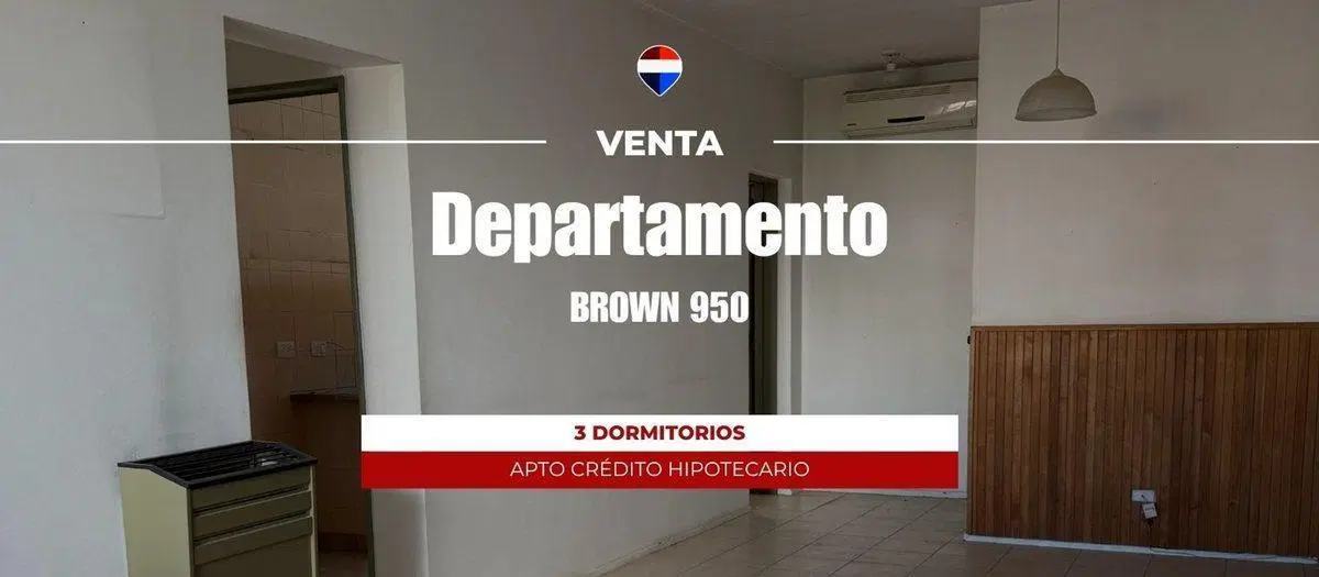 VENTA DEPARTAMENTO 3 DORMITORIOS BROWN 950 2