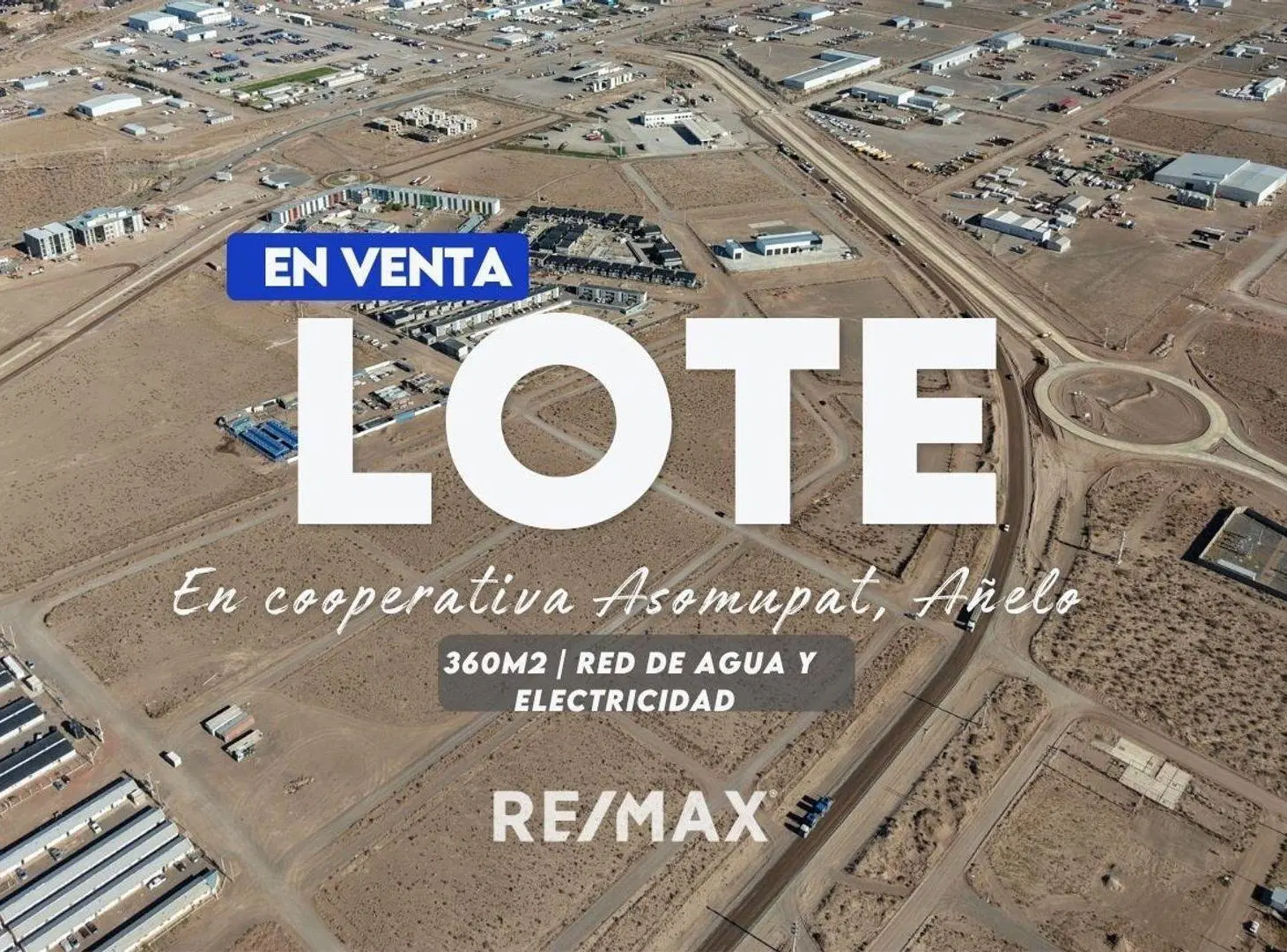 VENTA TERRENO ASOMUPAT, AÑELO 2