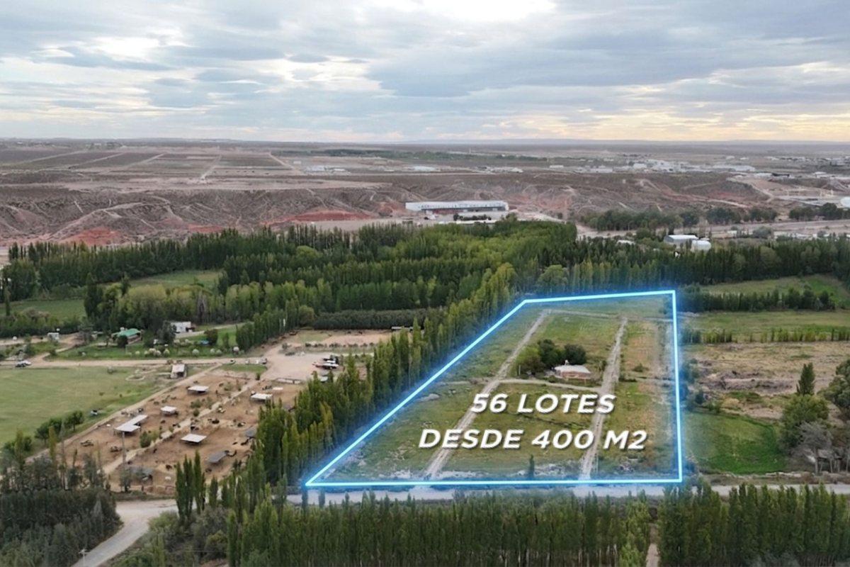 VENTA LOTES B° LA EMILCE DESDE 400M2 - CENTENARIO