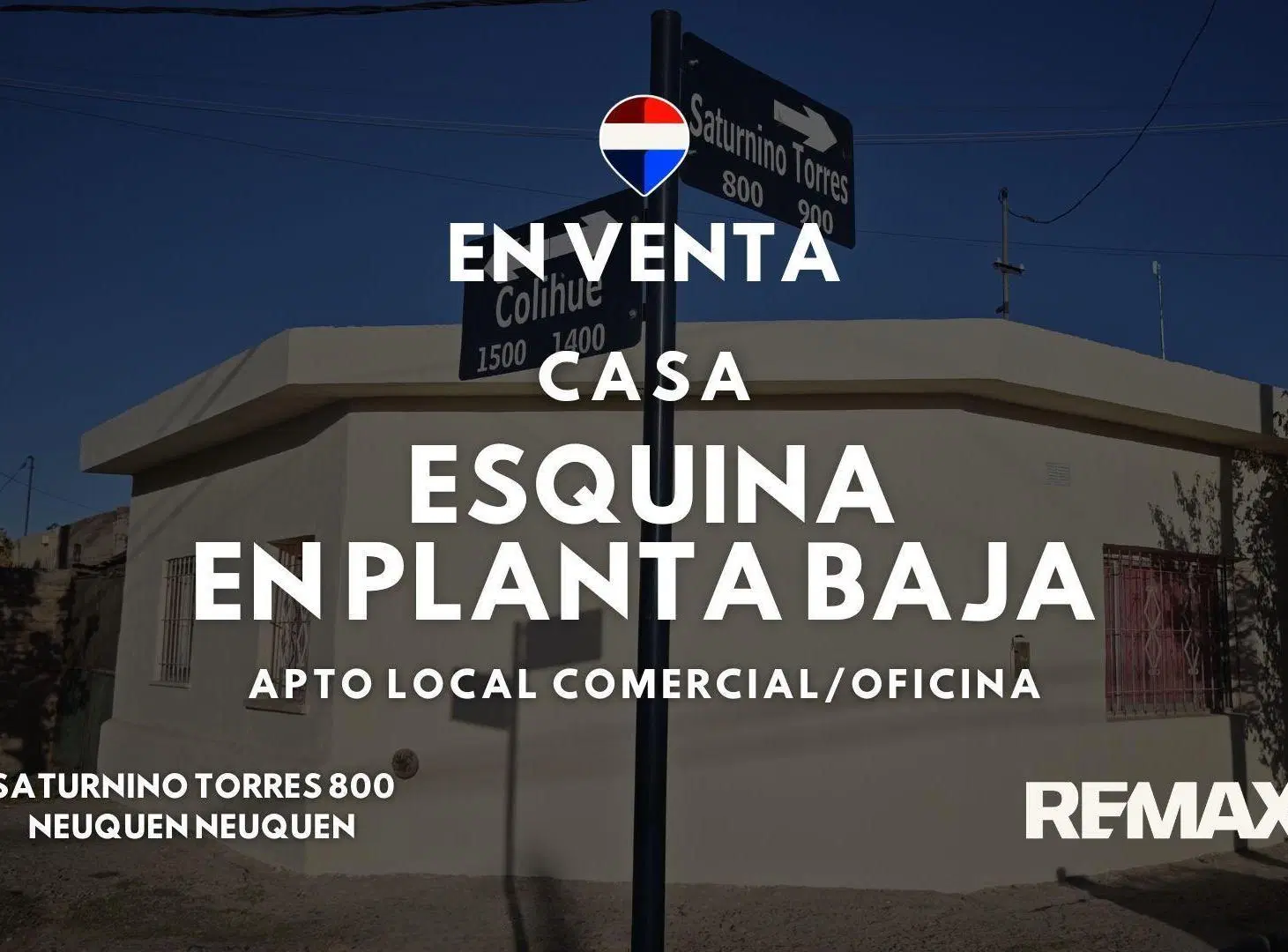 CASA EN PB EN ESQUINA - SATURNINO TORRES Y COLIHUE 2