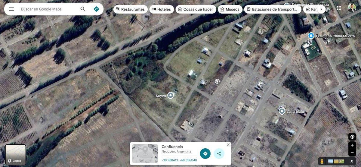 VENTA LOTE B°JARDINES DEL LIMAY CHINA MUERTA