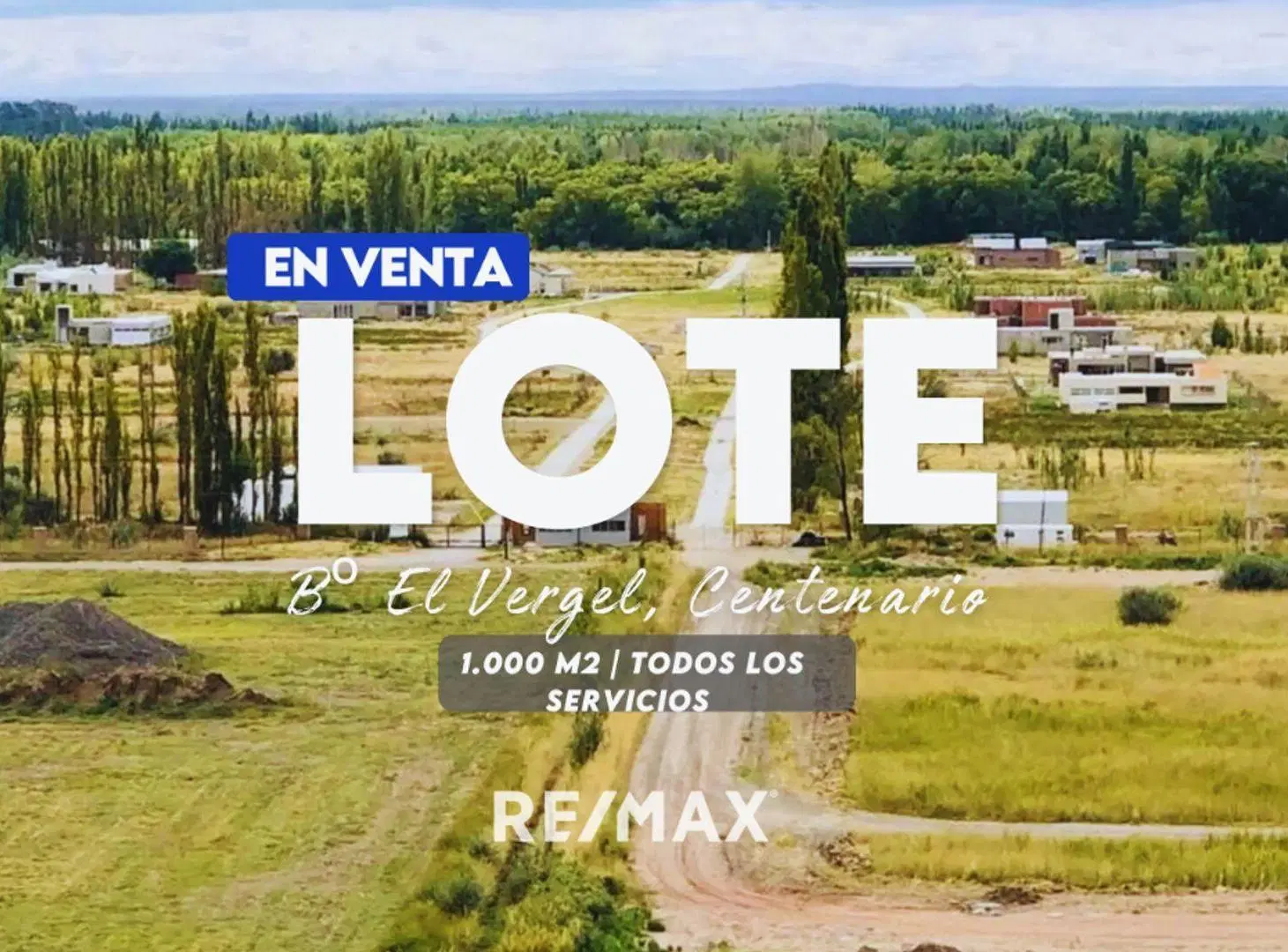 VENTA  LOTE CON GAS, B° EL VERGEL 5