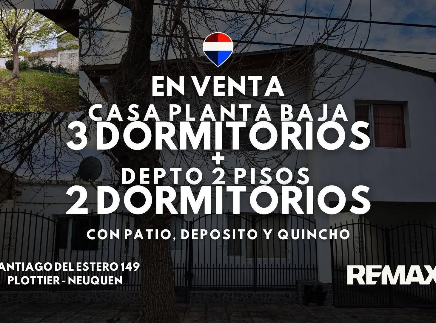 CASA 2 DORM+DEPTO 2 DORM- B° LOS CANALES, PLOTTIER 5
