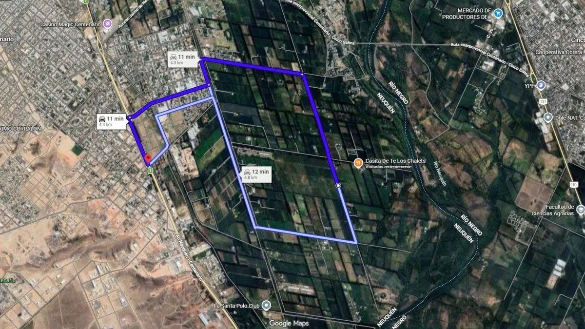 VENTA CHACRA 2,5HAS, CALLE 20 CENTENARIO - NEUQUÉN 4