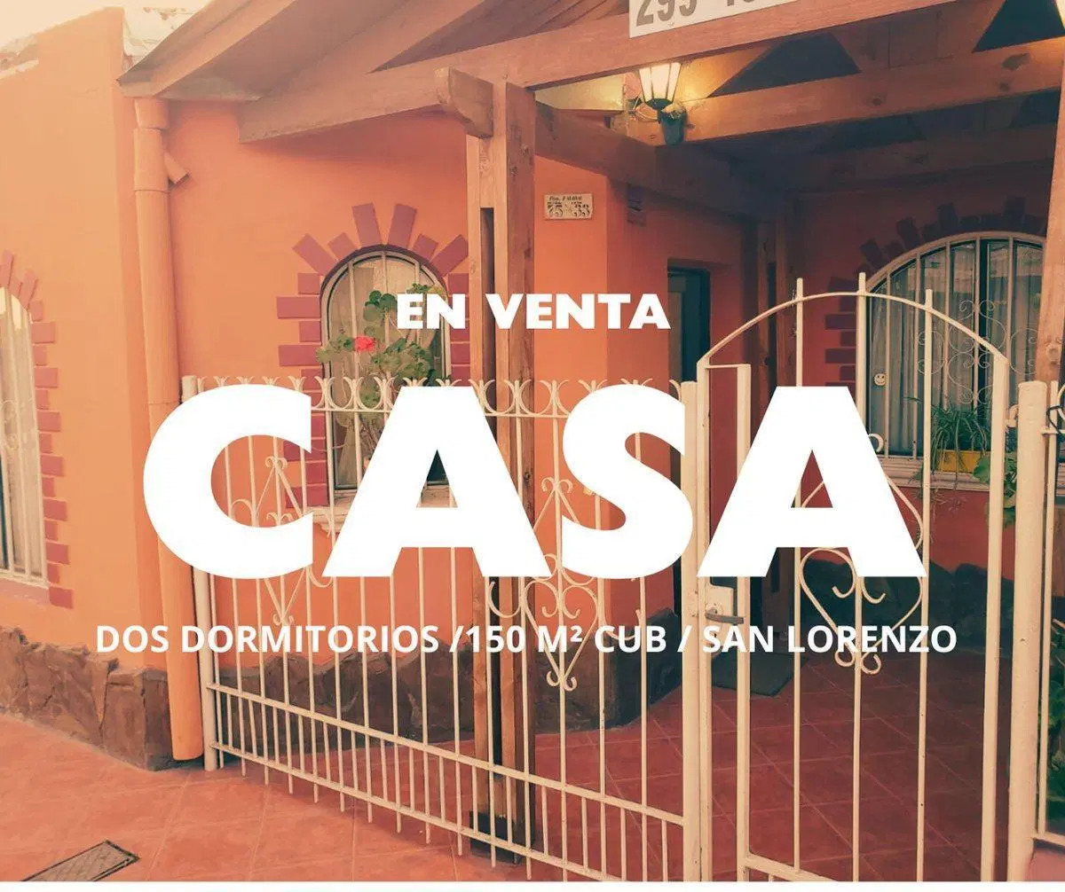 VENTA CASA TRES DORMITORIOS CON DPTO 3