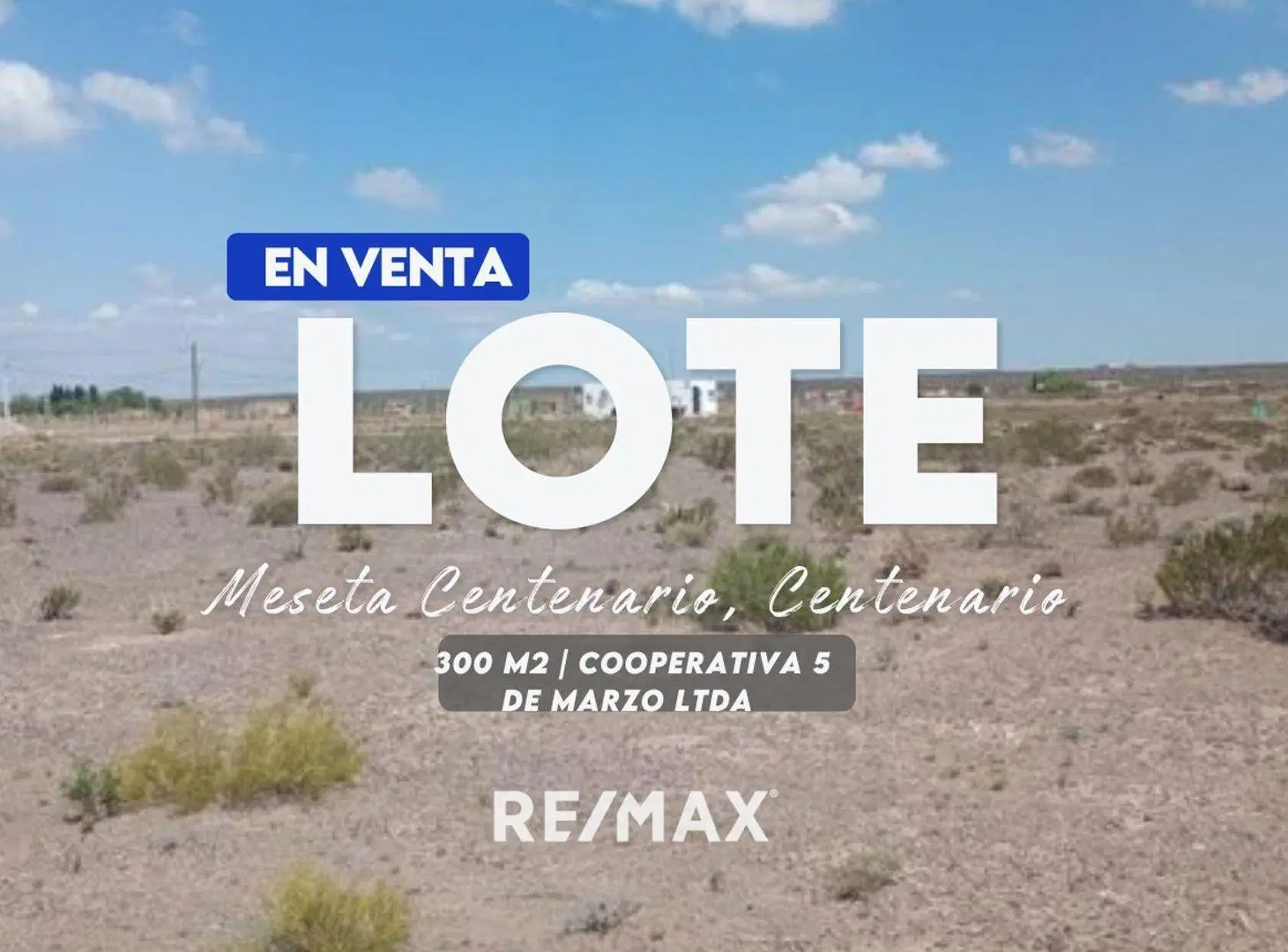 VENTA LOTE MESETA DE CENTENARIO 1