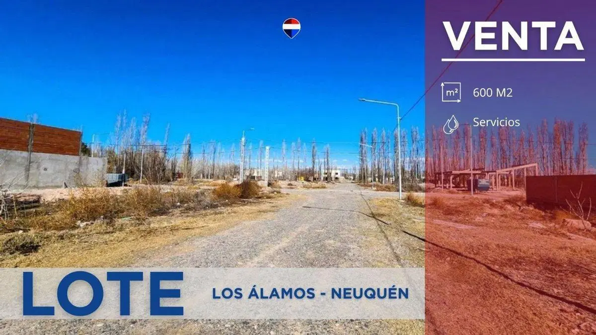 VENTA DE AMPLIO LOTE DE 600MTS2 BARRIO LOS ALAMOS 2