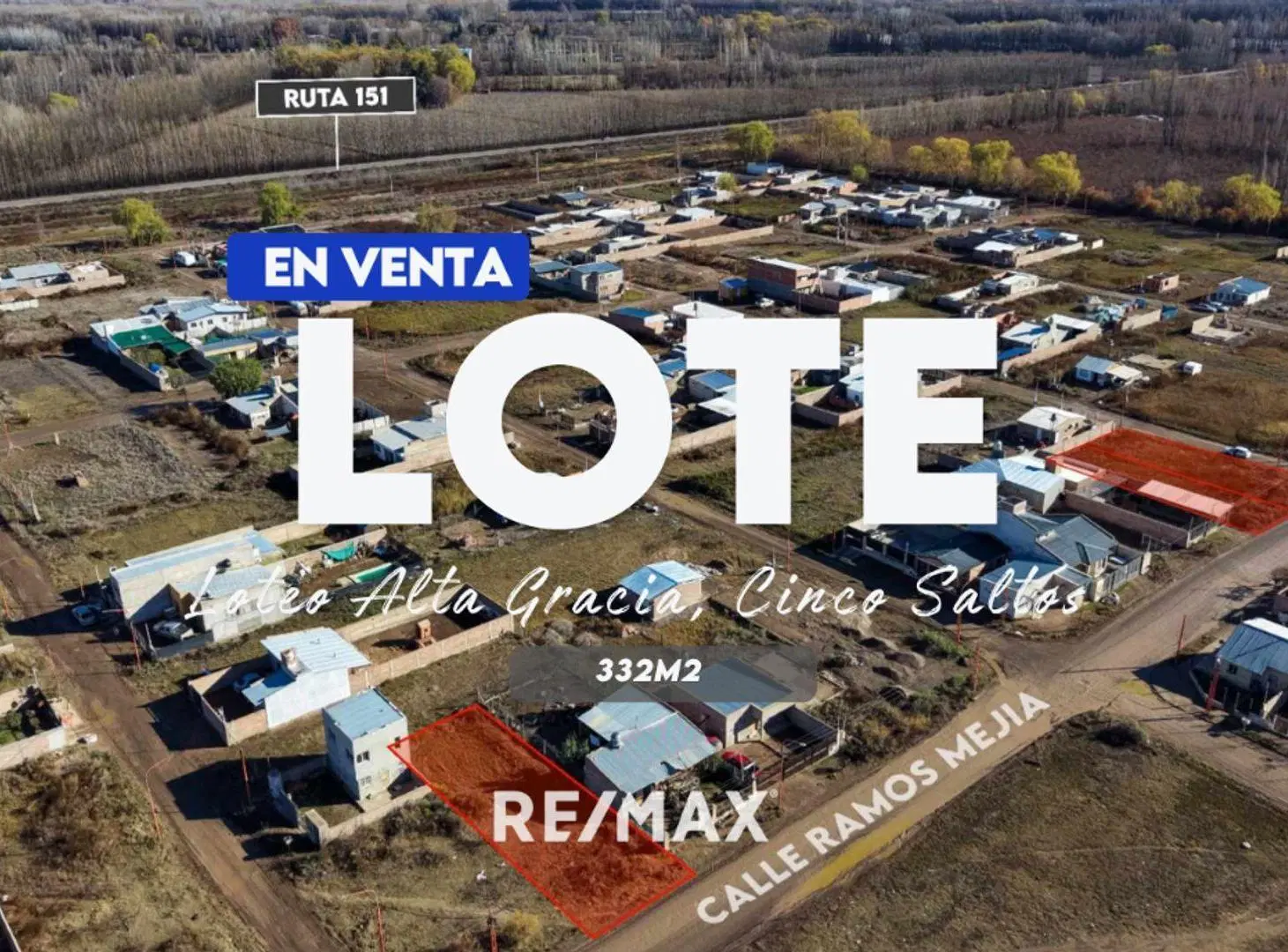 LOTE EN VENTA | LOTEO ALTA GRACIA | CINCO SALTOS 3