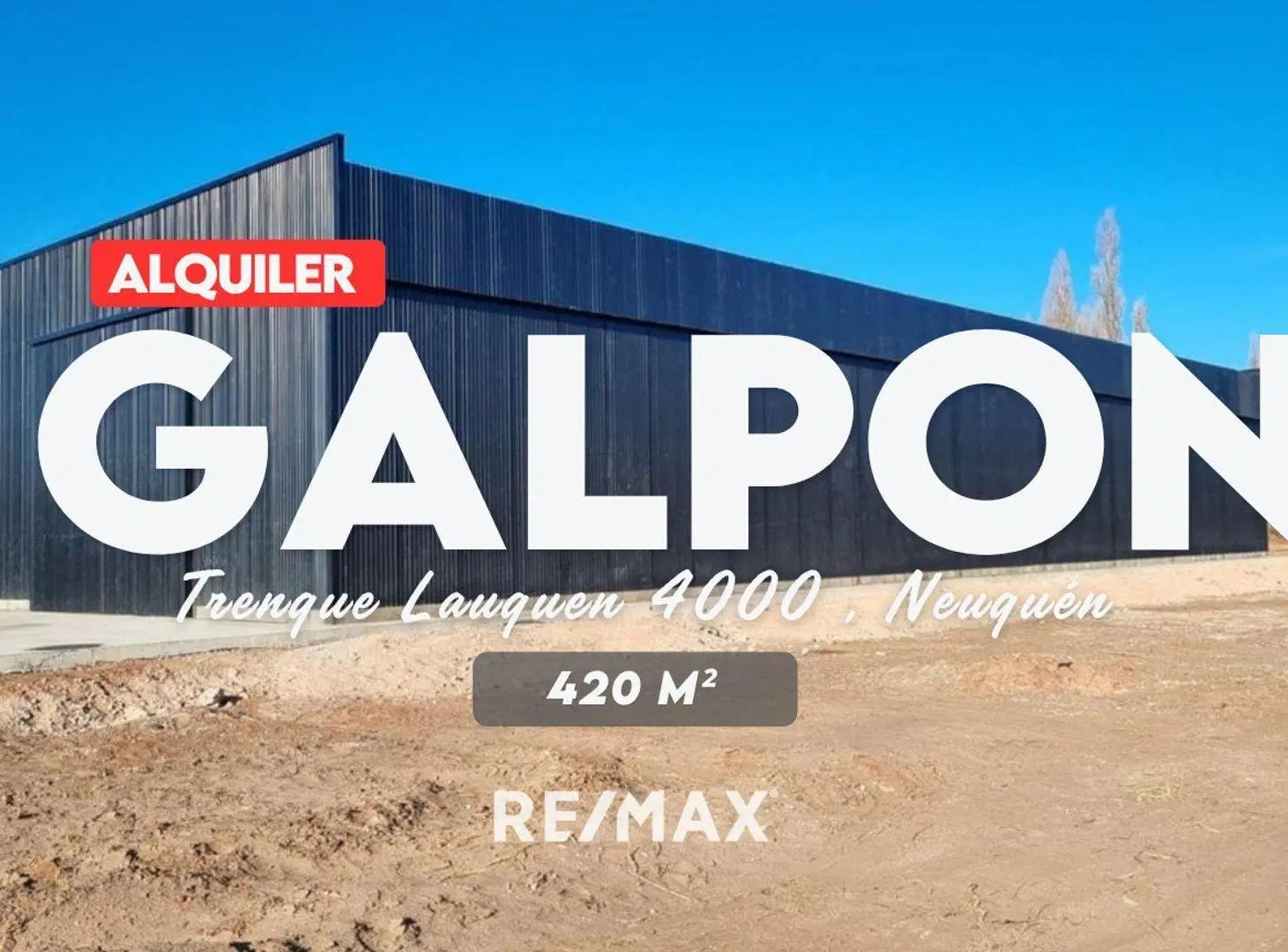 ALQUILER GALPON 420 m2, NEUQUEN 2