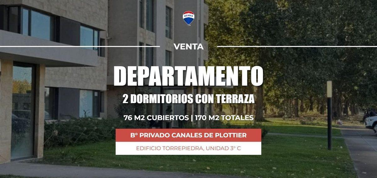 Foto de VENTA DEPARTAMENTO 2 DORM CON TERRAZA, B° CANALES, imagen 1