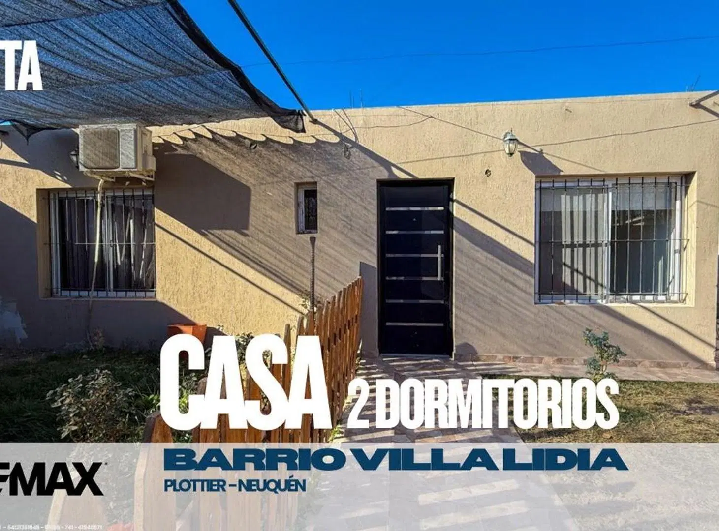 VENTA CASA 2 DORM + GALPÓN - VILLA LIDIA PLOTTIER. 2