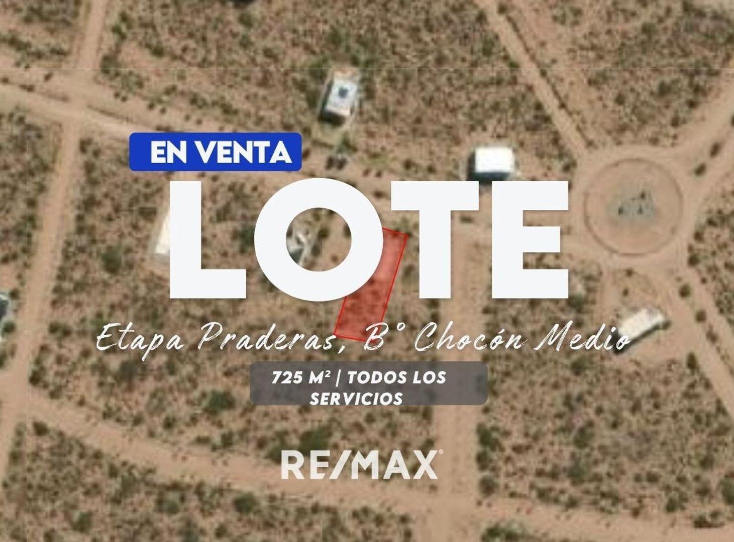 Foto de VENTA CHOCON MEDIO, LOTE 8 MZNA 41 - ETAPA PRADERA, imagen 3