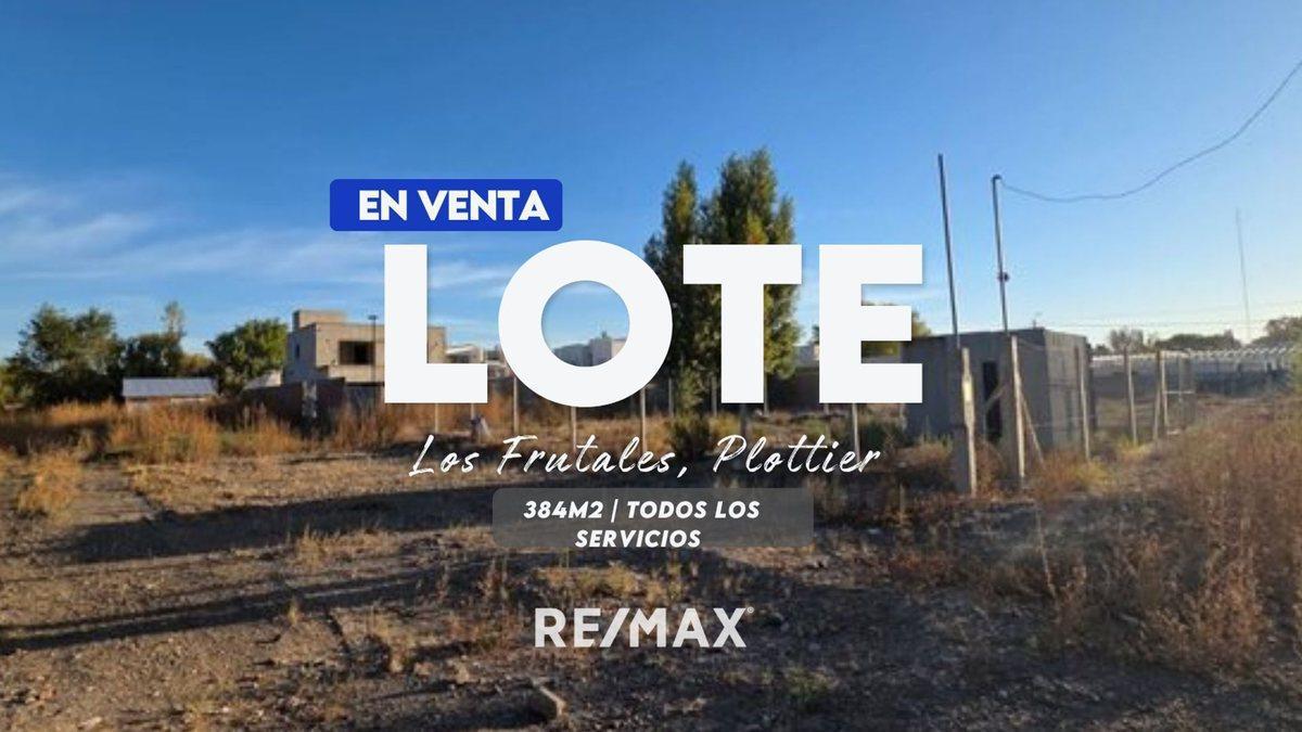 Foto de VENTA LOTE 384 m2, Bº LOS FRUTALES, PLOTTIER, imagen 3