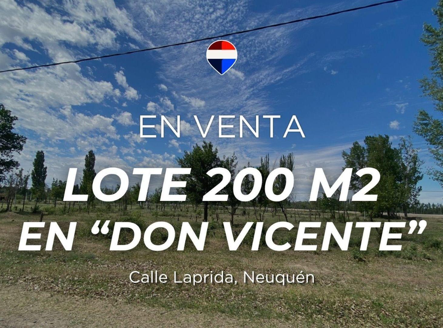 Foto de Lote E4 En Venta Loteo Don Vicente En Neuquén, imagen 2