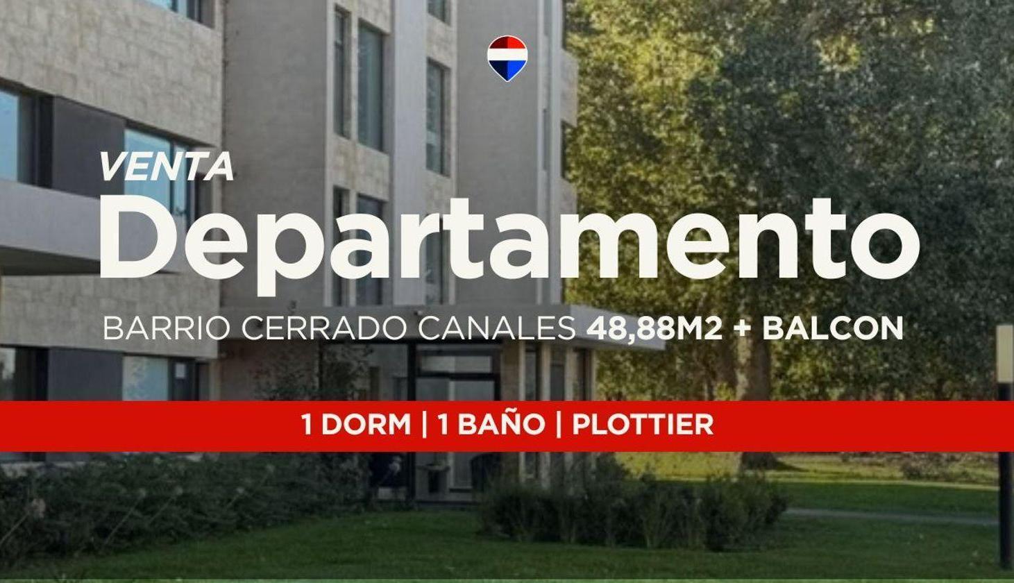 Foto de VENTA DEPTO 1 DORM CON BALCON, B° CANALES, imagen 1