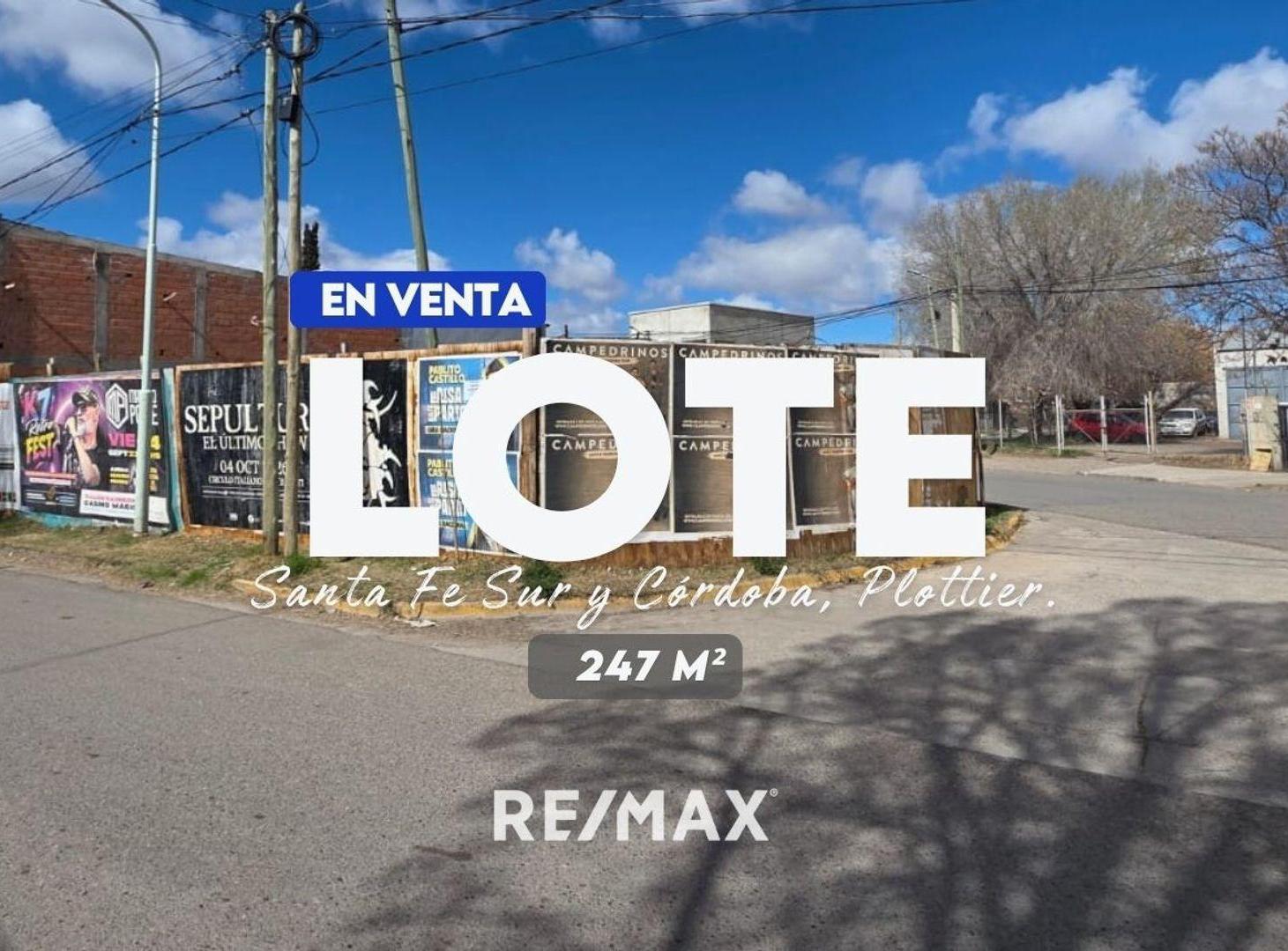 Foto de LOTE EN VENTA EN ESQUINA PLOTTIER, imagen 1