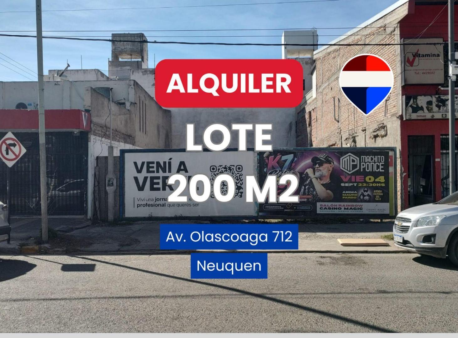 Foto de ALQUILER LOTE 200 M2 AV. OLASCOAGA 712 NEUQUEN, imagen 3