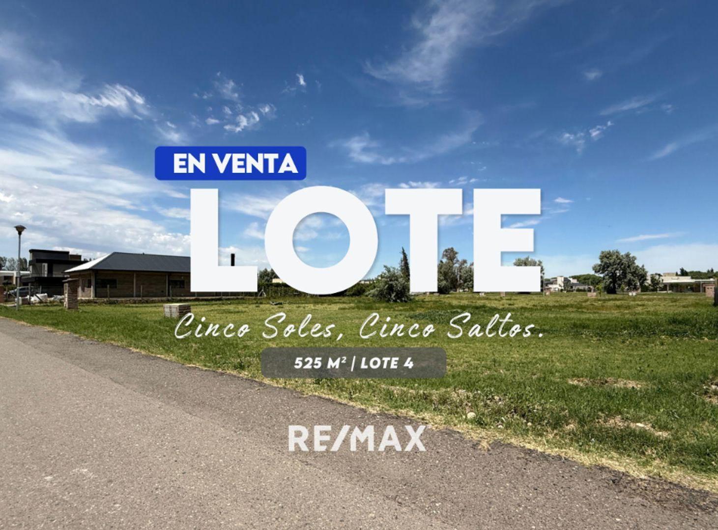 Foto de VENTA LOTE CINCO SOLES, CINCO SALTOS, imagen 2