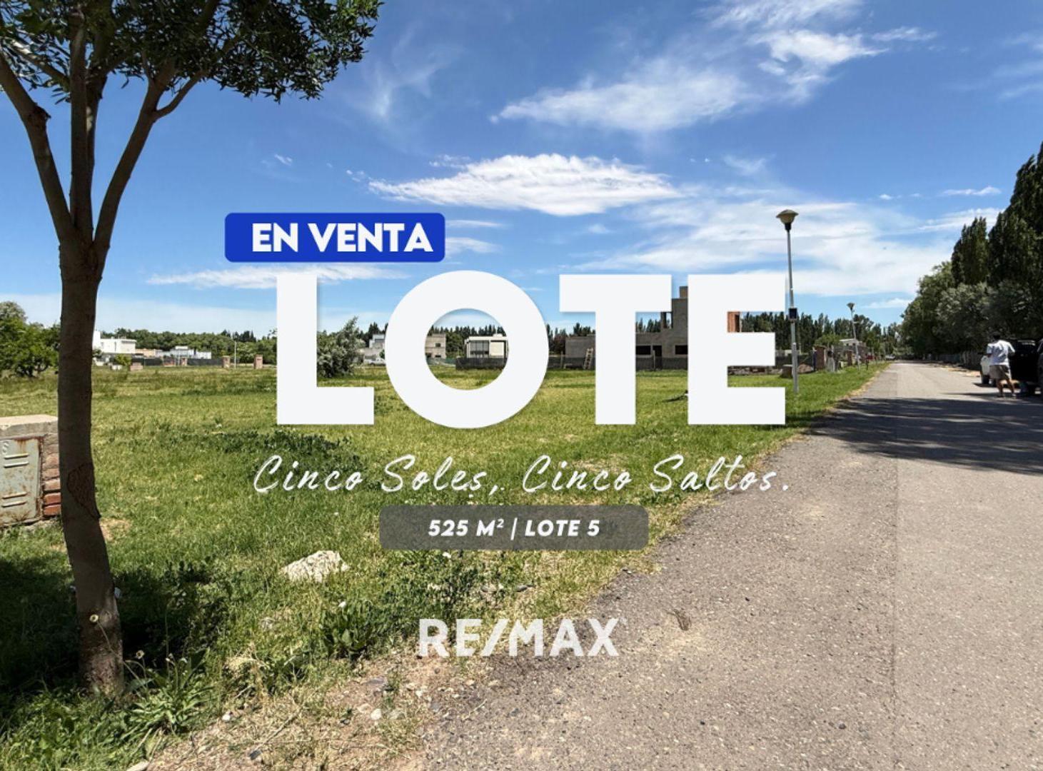 Foto de VENTA LOTE CINCO SOLES, CINCO SALTOS, imagen 3