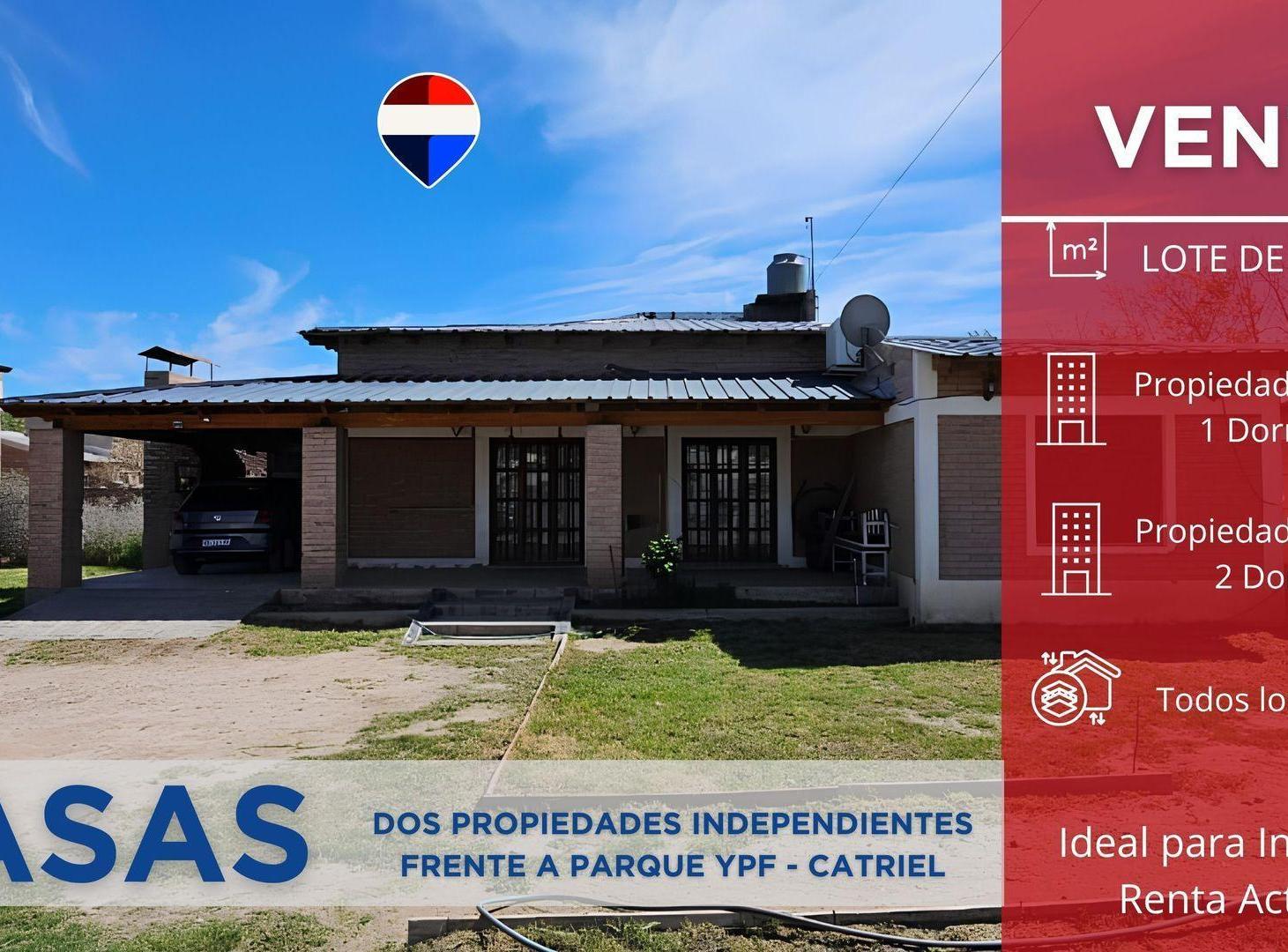 VENTA 2 CASAS CALLE JAMAICA 267 CATRIEL RIO NEGRO