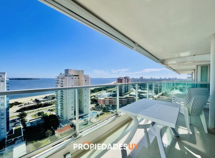 Apartamento con Vista al Mar de 2 Dormitorios a Una Cuadra de la Playa, Punta del Este