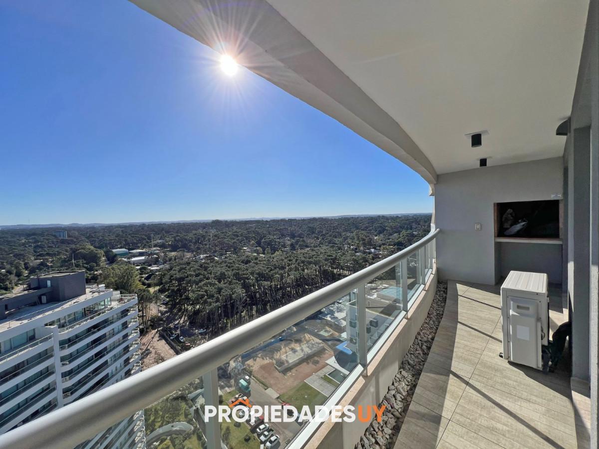 Piso alto de 1 dormitorio disponible en alquiler