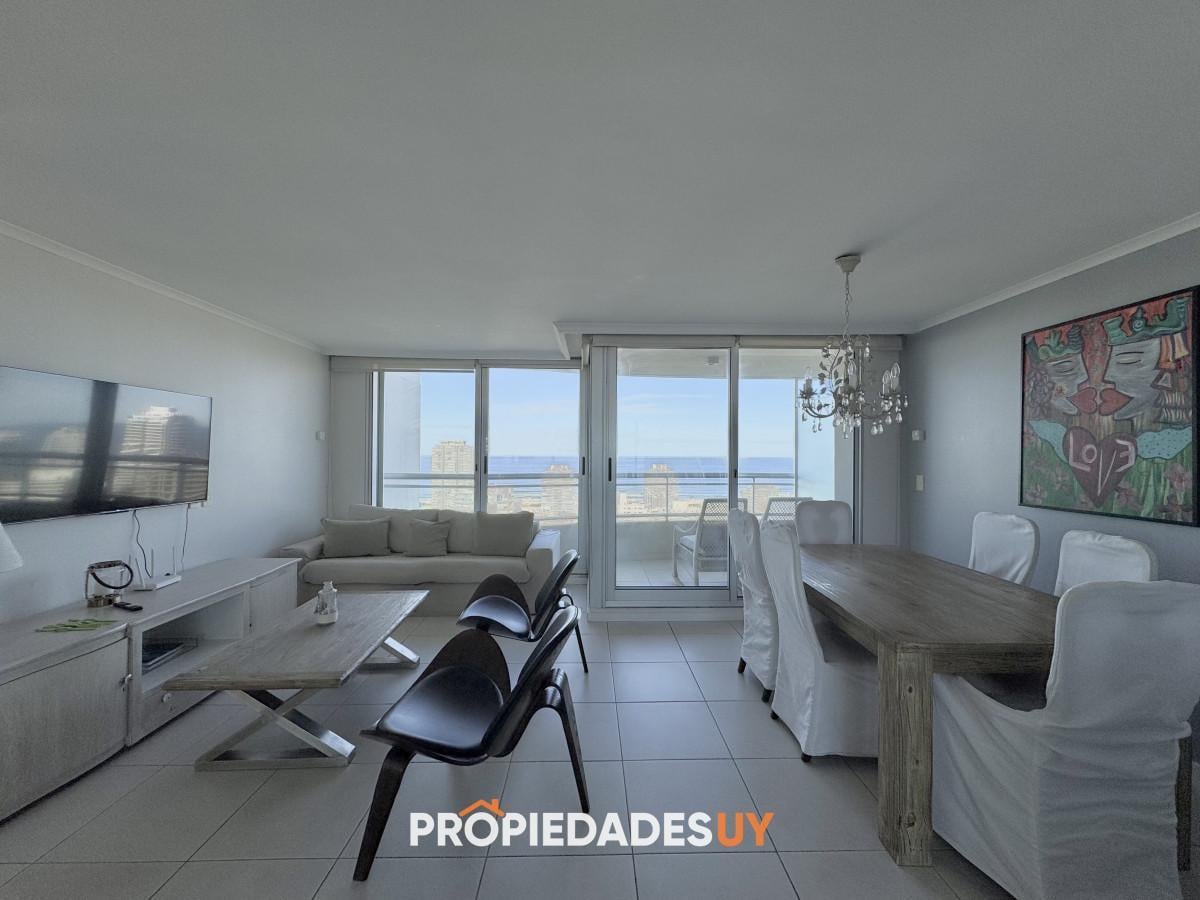 Apartamento en venta 2 dormitorios Aidy Grill Punta del Este Ocean Drive piso alto vista al mar