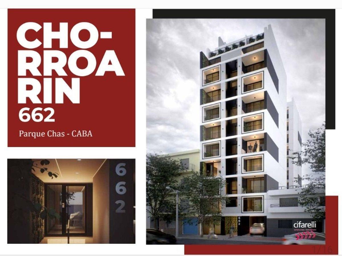 VENTA 2 AMBIENTES Chorroarin 662 P.Chas A EST.8ºP