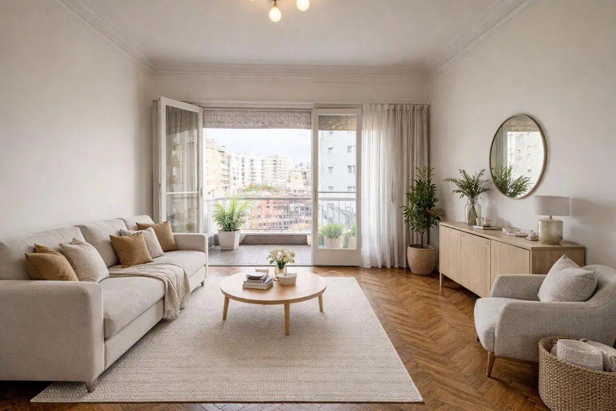 VENTA DPTO 4 AMB  CON TOILETTE Y BALCÓN EN FLORES 4