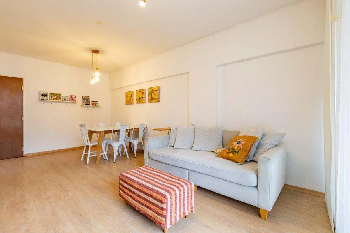 Venta depto 3 amb. con balcon y cochera Palermo 8