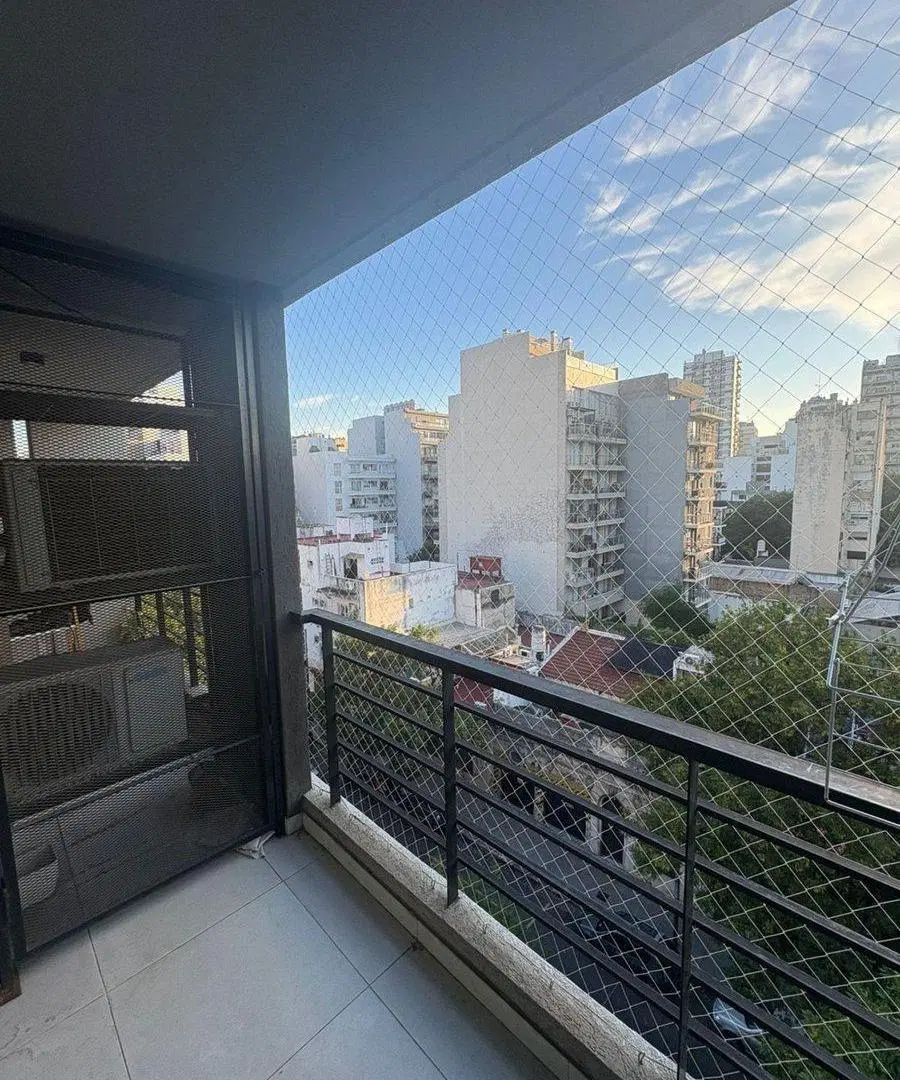 Venta monoambiente Villa Crespo piso 6 vista. 5