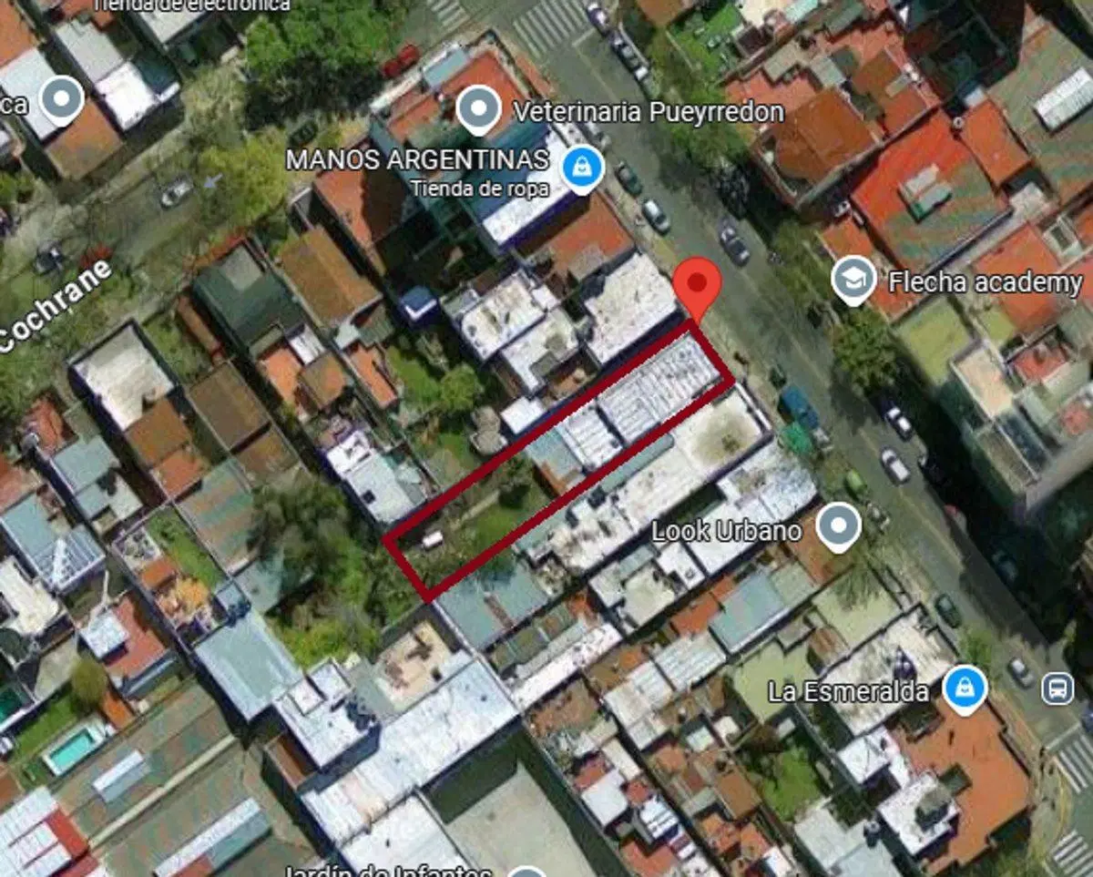 LOTE EN VENTA EN CABA +1300 MTS VENDIBLES 2