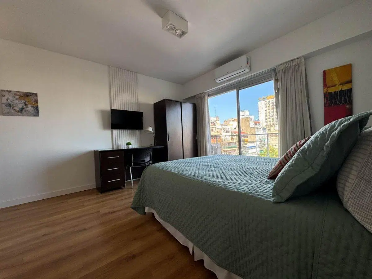 Dpto Monoambiente en alquiler temporario Balvanera 4
