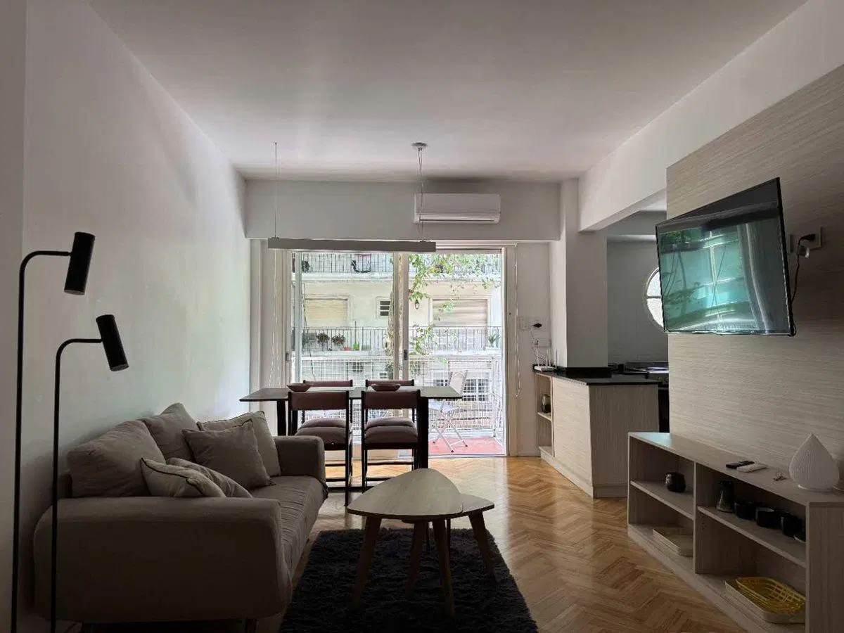 Dpto monoambiente en alquiler temporario Palermo 3