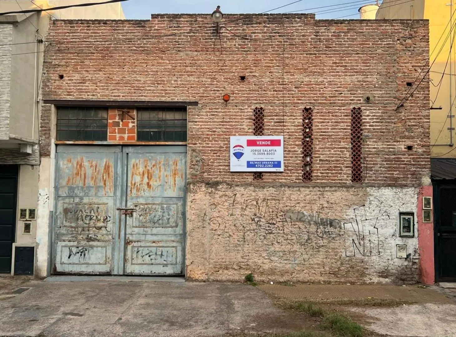 AQUILER LOTE PASANTE C/ VIVIENDA GALPON SAN MARTIN 2