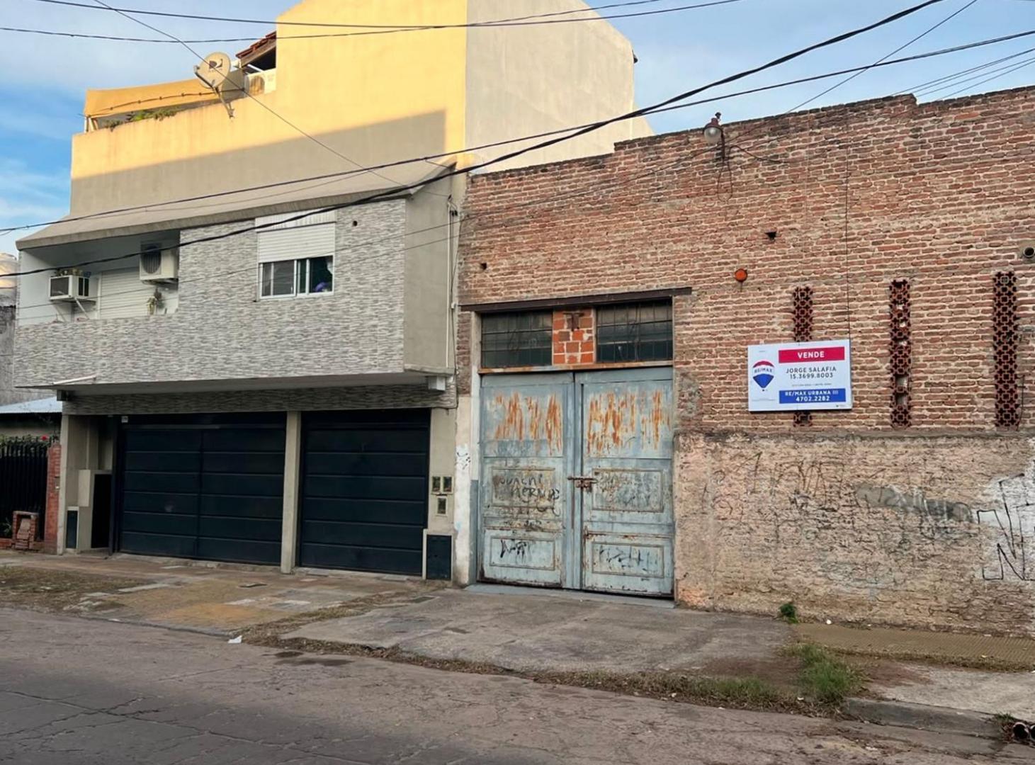 VENTA LOTE PASANTE C/ GALPÓN + VIVIENDA SAN MARTIN