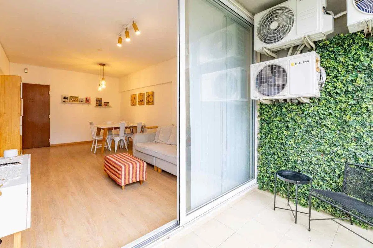 Venta depto 3 amb. con balcon y cochera Palermo 3