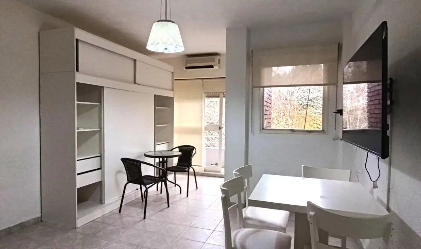 Monoambiente en alquiler Nuñez amoblado balcón 5