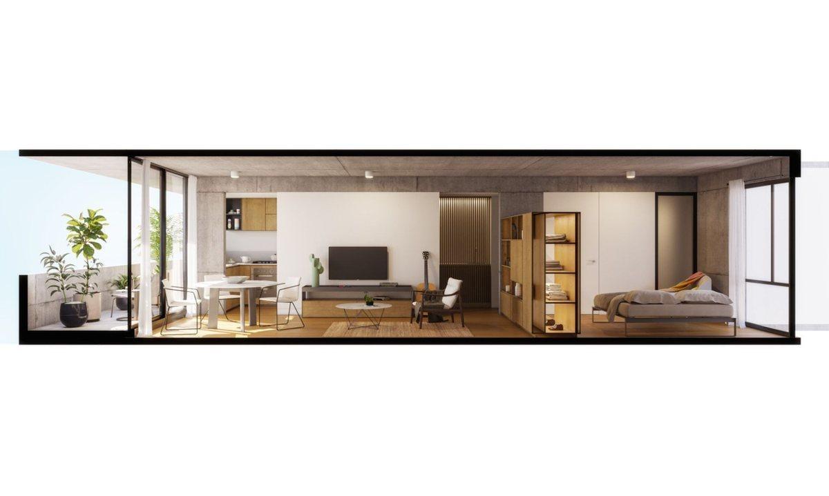 Foto de Venta 2 ambientes con balcon zona Alto Palermo, imagen 4