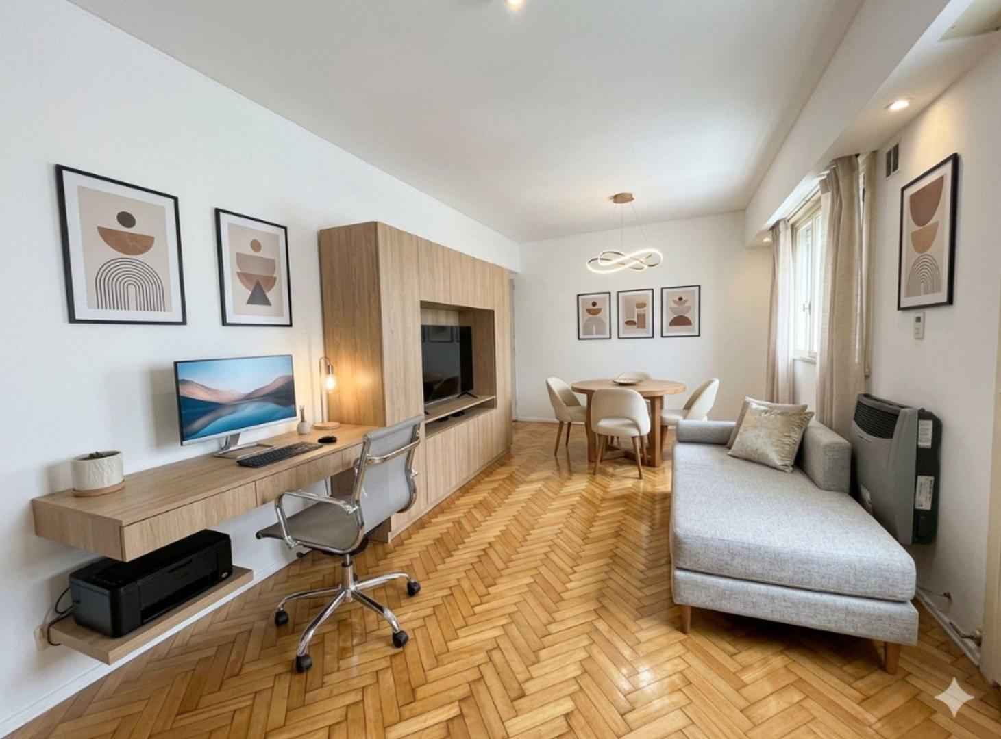 Foto de DEPARTAMENTO 2 AMB VENTA RECOLETA PATIO, imagen 4
