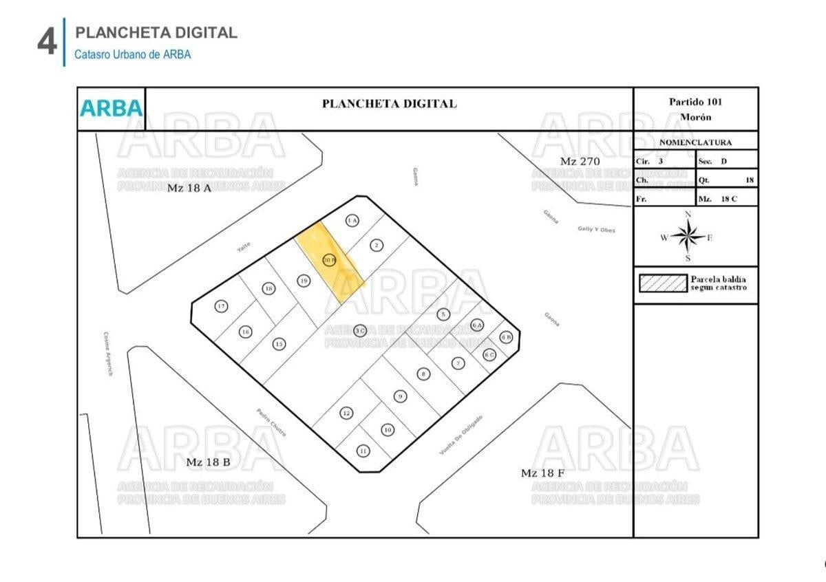 Foto de VENTA DE LOTE EN HAEDO A METROS DE AV. GAONA, imagen 4