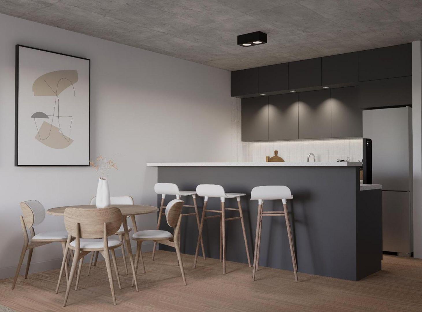 Foto de VENTA DOS AMBIENTES EN POZO NUÑEZ ENTREGA 2028, imagen 3