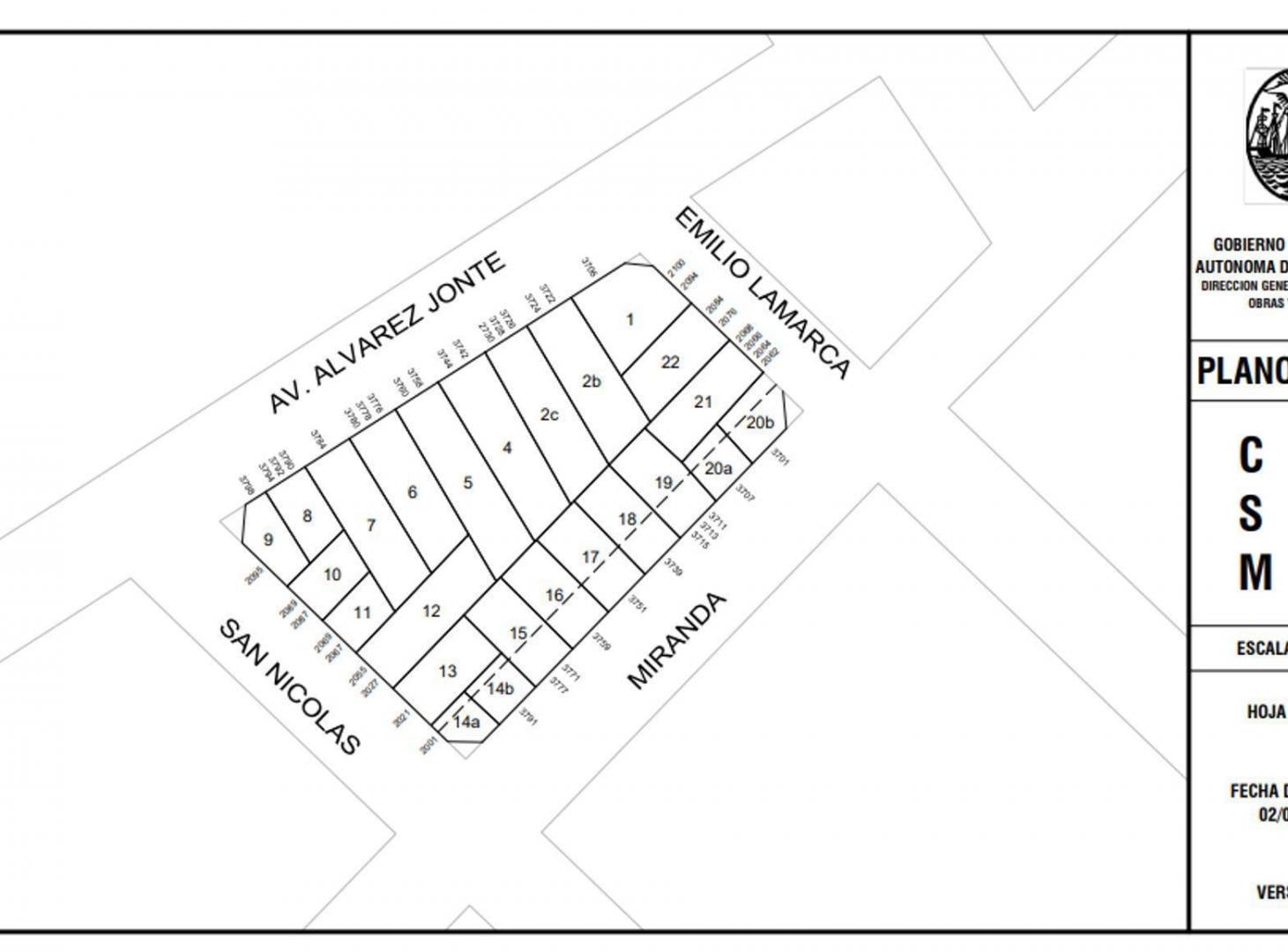 Foto de Lote Av. Jonte · 688 m² homog. · Plusvalía mín., imagen 4