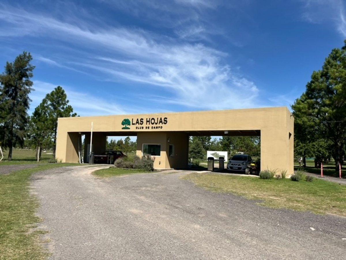 LOTE EN VENTA - LAS HOJAS CLUB DE CAMPO MARCOS PAZ