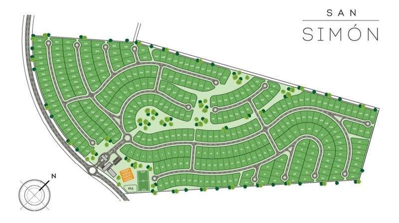 Terreno en venta Barrio San Simon Canning