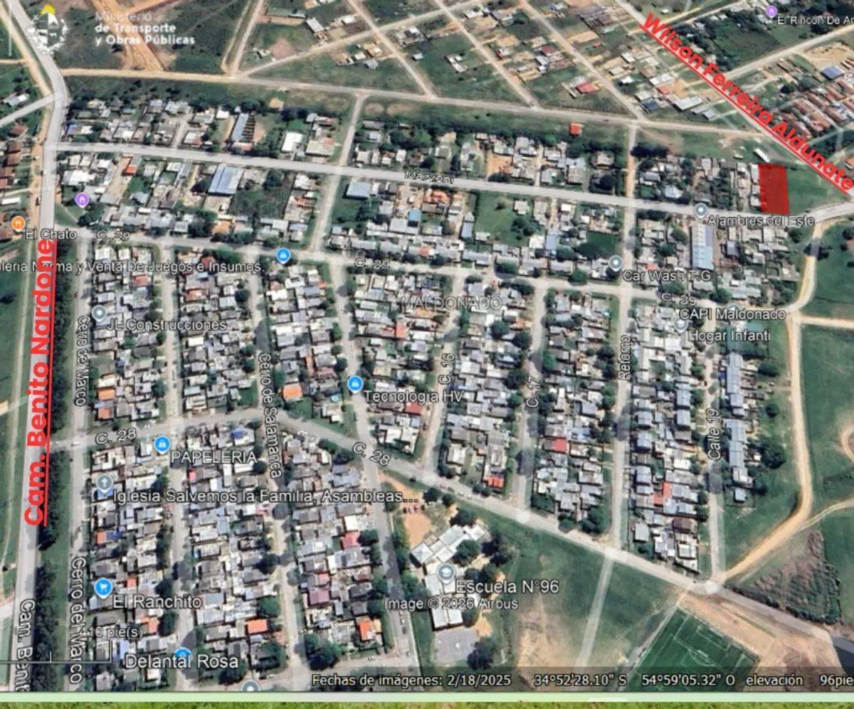 Terreno en venta a mts. Wilson Ferreira Aldunate 4
